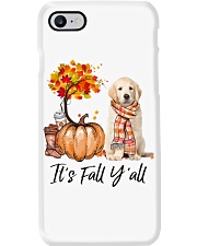 It is Fall - Golden Retriever Phone Case tile