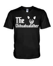The Chihuahua Father V-Neck T-Shirt thumbnail