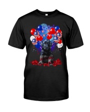 4th July American Balloons - Labrador Black Premium Fit Mens Tee tile