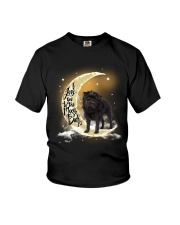 Moon n Back - Affenpinscher Youth T-Shirt tile