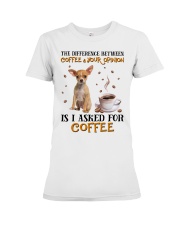 The Difference - TAN Chihuahua 2 Premium Fit Ladies Tee tile
