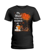 Belonging - Havanese 1 Ladies T-Shirt tile
