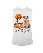 It is Fall - English Bulldog 1 Sleeveless Tee tile