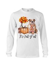 It is Fall - English Bulldog 1 Long Sleeve Tee tile