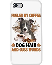 Fueled By - BLUE Nose Pitbull Phone Case tile