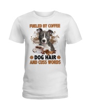 Fueled By - BLUE Nose Pitbull Ladies T-Shirt tile