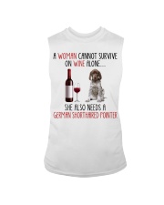She Also Needs - German Shorthaired Pointer Sleeveless Tee tile