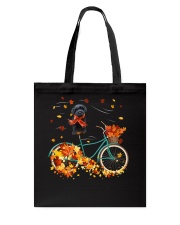 Autumn Bike - BLACK Schnoodle Tote Bag tile