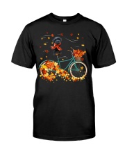 Autumn Bike - BLACK Schnoodle Classic T-Shirt front