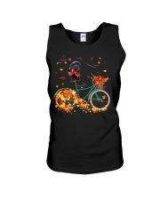 Autumn Bike - BLACK Schnoodle Unisex Tank tile