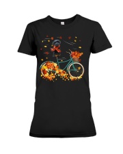 Autumn Bike - BLACK Schnoodle Premium Fit Ladies Tee tile