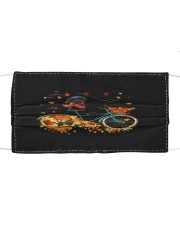 Autumn Bike - BLACK Schnoodle Mask tile
