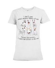 I like Bull Terrier Premium Fit Ladies Tee tile