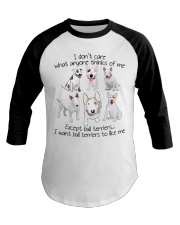 I like Bull Terrier Baseball Tee tile