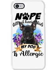 Allergic - French Bulldog 1 Phone Case tile