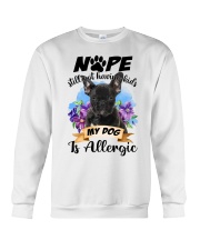 Allergic - French Bulldog 1 Crewneck Sweatshirt tile