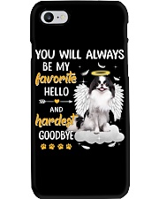 Hardest Goodbye - Japanese Chin 2 Phone Case tile