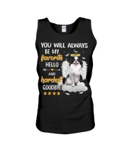 Hardest Goodbye - Japanese Chin 2 Unisex Tank tile
