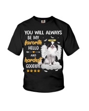 Hardest Goodbye - Japanese Chin 2 Youth T-Shirt tile