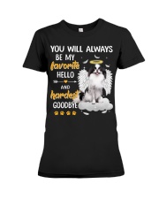 Hardest Goodbye - Japanese Chin 2 Premium Fit Ladies Tee tile