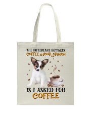 The Difference - Papillon 1 Tote Bag tile