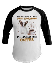 The Difference - Papillon 1 Baseball Tee tile
