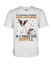 The Difference - Papillon 1 V-Neck T-Shirt tile