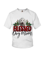 Blessed Dog Mom - Komondor Youth T-Shirt tile