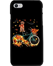 Autumn Bike - Rhodesian Ridgeback Phone Case tile
