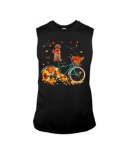 Autumn Bike - Rhodesian Ridgeback Sleeveless Tee tile