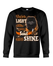Shine - BLACK Pomeranian Crewneck Sweatshirt tile