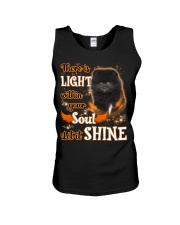 Shine - BLACK Pomeranian Unisex Tank tile