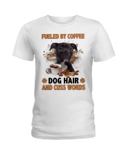 Fueled By - BLACK American Staffordshire Terrier Ladies T-Shirt tile