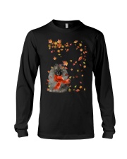 Leaf Scarf - GREY Keeshond Long Sleeve Tee tile