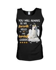 Hardest Goodbye - American Eskimo Unisex Tank tile