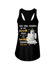 Hardest Goodbye - American Eskimo Ladies Flowy Tank tile