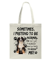 Sometimes - Bernese Mountain Dog Tote Bag tile