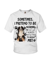 Sometimes - Bernese Mountain Dog Youth T-Shirt tile