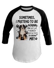 Sometimes - Bernese Mountain Dog Baseball Tee tile