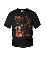 Leaf Scarf - Anatolian Shepherd Youth T-Shirt tile