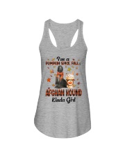 Pumpkin Kinda - Afghan Hound Ladies Flowy Tank tile