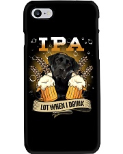 IPA Lot - black Labrador 1 Phone Case tile