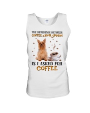The Difference - Silky Terrier Unisex Tank tile