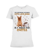 The Difference - Silky Terrier Premium Fit Ladies Tee tile