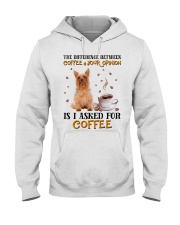 The Difference - Silky Terrier Hooded Sweatshirt tile