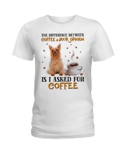 The Difference - Silky Terrier Ladies T-Shirt tile