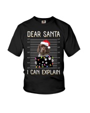 Dear Santa German Shorthaired Pointer Youth T-Shirt tile