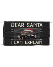 Dear Santa German Shorthaired Pointer Mask tile
