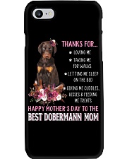 Talking Me - Dobermann Phone Case tile