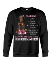 Talking Me - Dobermann Crewneck Sweatshirt tile
